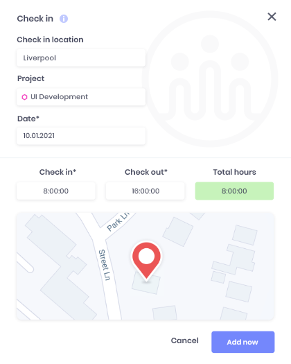 mobileimg check in HRiFlow - Software de Recursos Humanos