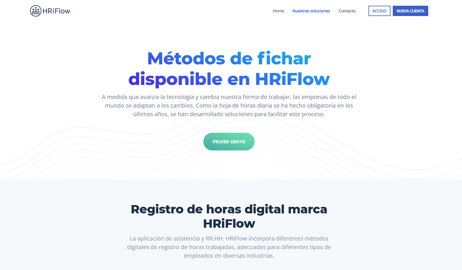 Métodos de fichar - HRiFlow